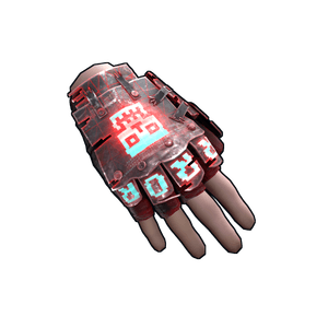 Corrupted Roadsign Gloves