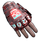 Corrupted Roadsign Gloves