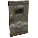 Military Storage Wooden Door