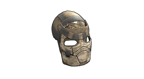 Desert Raiders Facemask