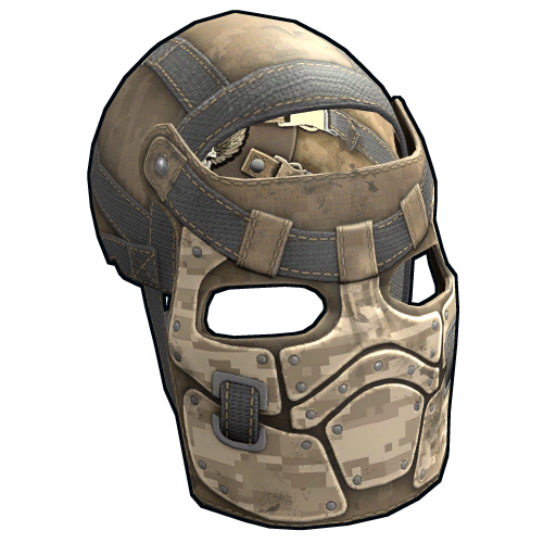 Desert Raiders Facemask