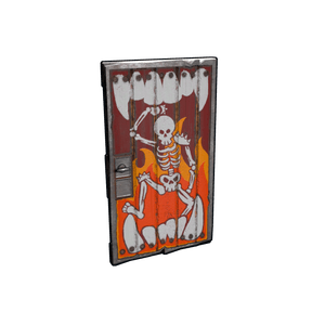 Brothers of Fire Wooden Door
