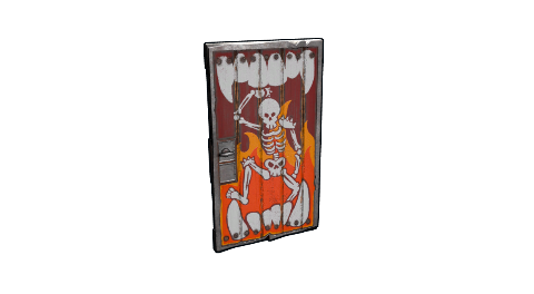 Brothers of Fire Wooden Door