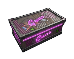 Neon Gun Storage