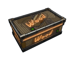 Neon Wood Storage