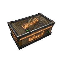 Neon Wood Storage