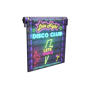 Dance Club Garage Door