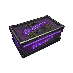 Neon Armor Storage