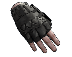 Blackout Roadsign Gloves