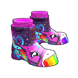 Rainbow Pony Boots