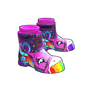 Rainbow Pony Boots