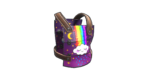 Rainbow Pony Chest Plate