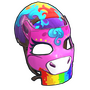 Rainbow Pony Mask