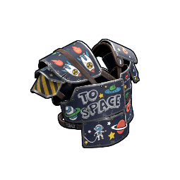 Space Raider Roadsign Vest