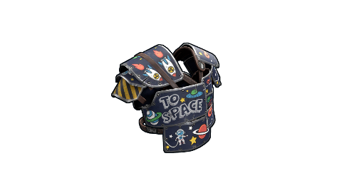 Space Raider Roadsign Vest