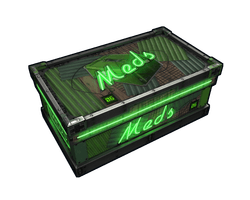 Neon Meds Storage