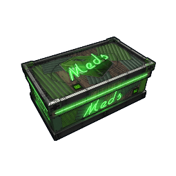 Neon Meds Storage