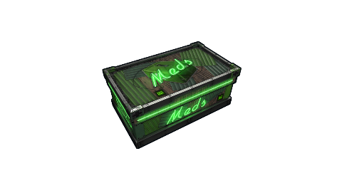 Neon Meds Storage