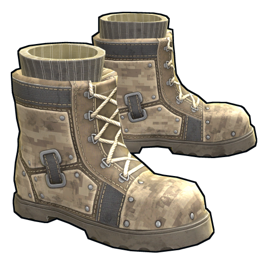 Desert Raiders Boots Rust Skins