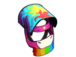 Rainbow Pony Helmet