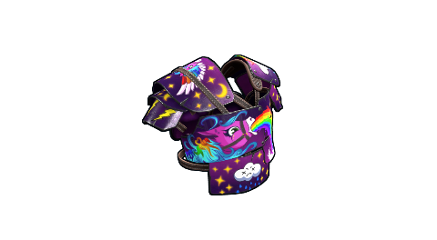 Rainbow Pony Vest