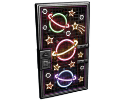 Outer Planets Metal Door