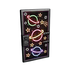 Outer Planets Metal Door