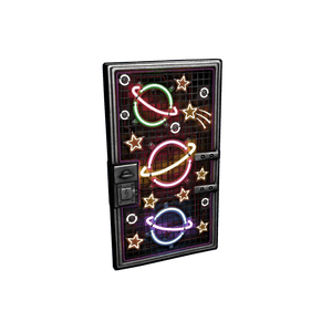 Outer Planets Metal Door