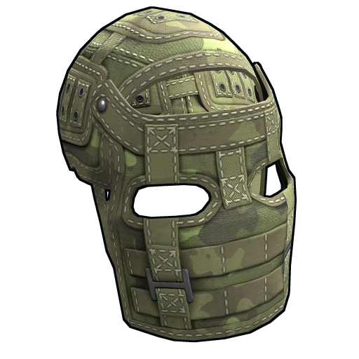 Forest Raiders Facemask Rust Skins