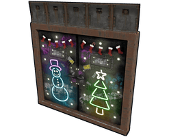 Christmas Bunker Double Door
