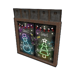 Christmas Bunker Double Door