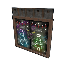 Christmas Bunker Double Door