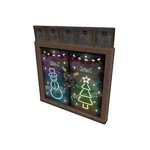 Christmas Bunker Double Door