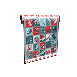 Advent Calendar Garage Door