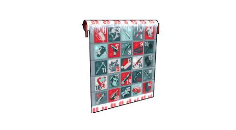 Advent Calendar Garage Door