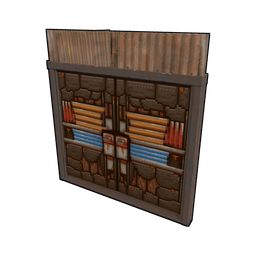 Pixel Metal Double Door