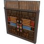 Pixel Metal Double Door