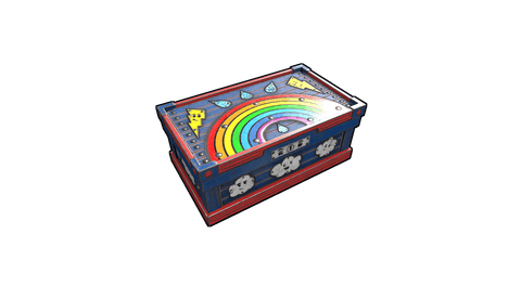 Weather Large Wood Box