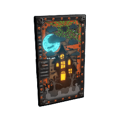 Halloween House Door