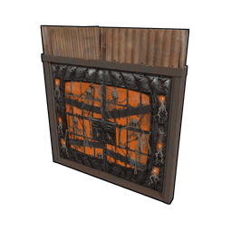 Pumpkin Jail Double Door