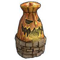Jack-o'-lantern Furnace in Rust
