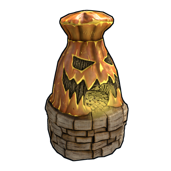 Jack-o'-lantern Furnace in Rust