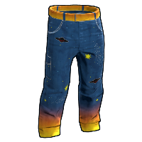 Base Invaders Pants in Rust