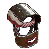 Mr. Gingerbread Helmet in Rust