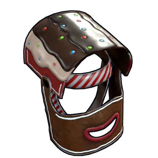 Mr. Gingerbread Helmet Rust Skins