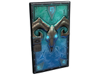 Glacial Visage Metal Door