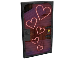 Lovers Sheet Metal Door