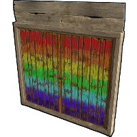 Rainbow Doors in Rust