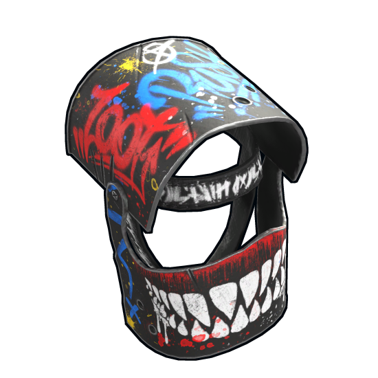 Bombing Helmet in Rust