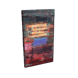 Corrupted Metal Door